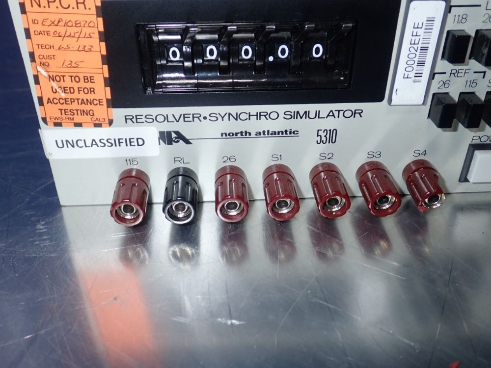 North Atlantic Resolver/synchro Simulator - 5310