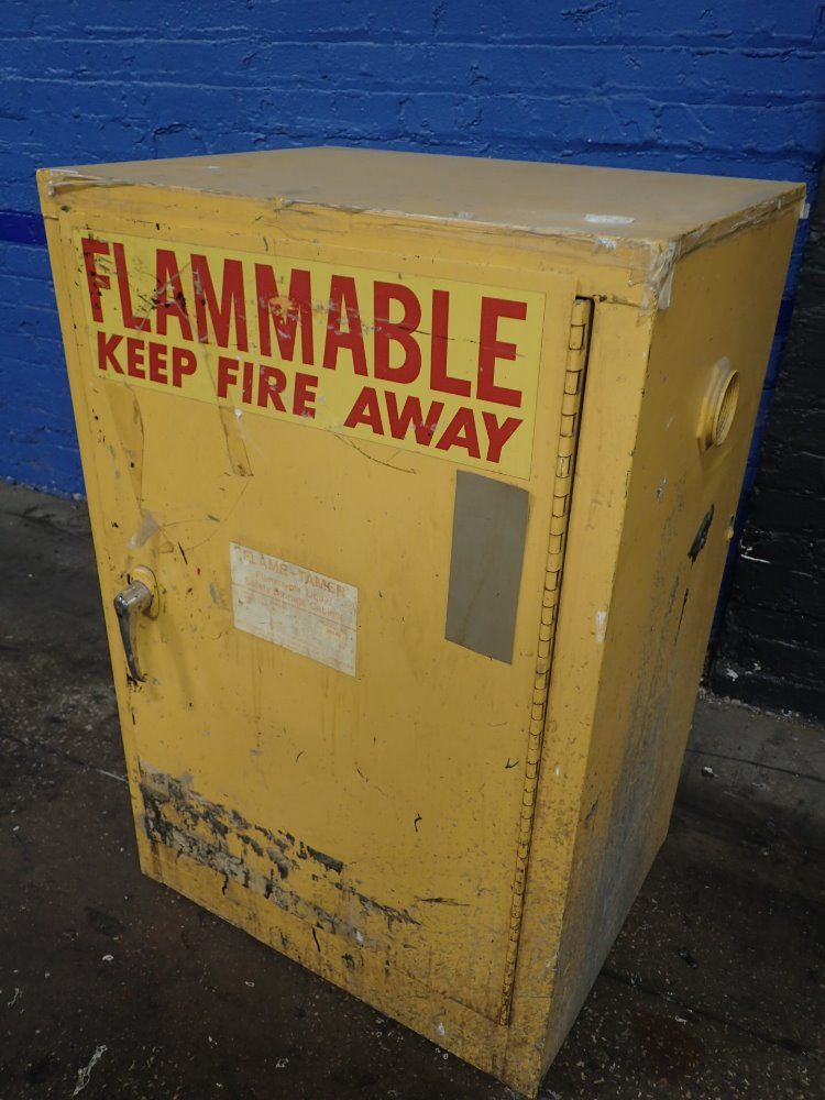 Flame-tamer Flammable Material Cabinet