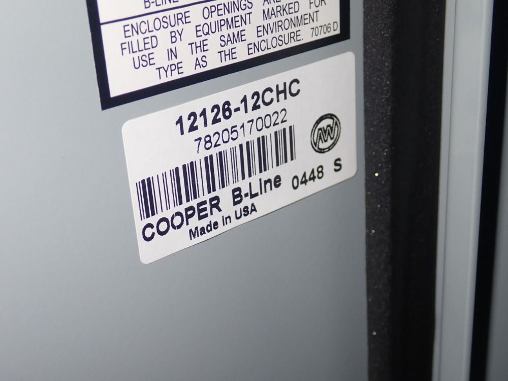 Cooper-b-line Enclosure