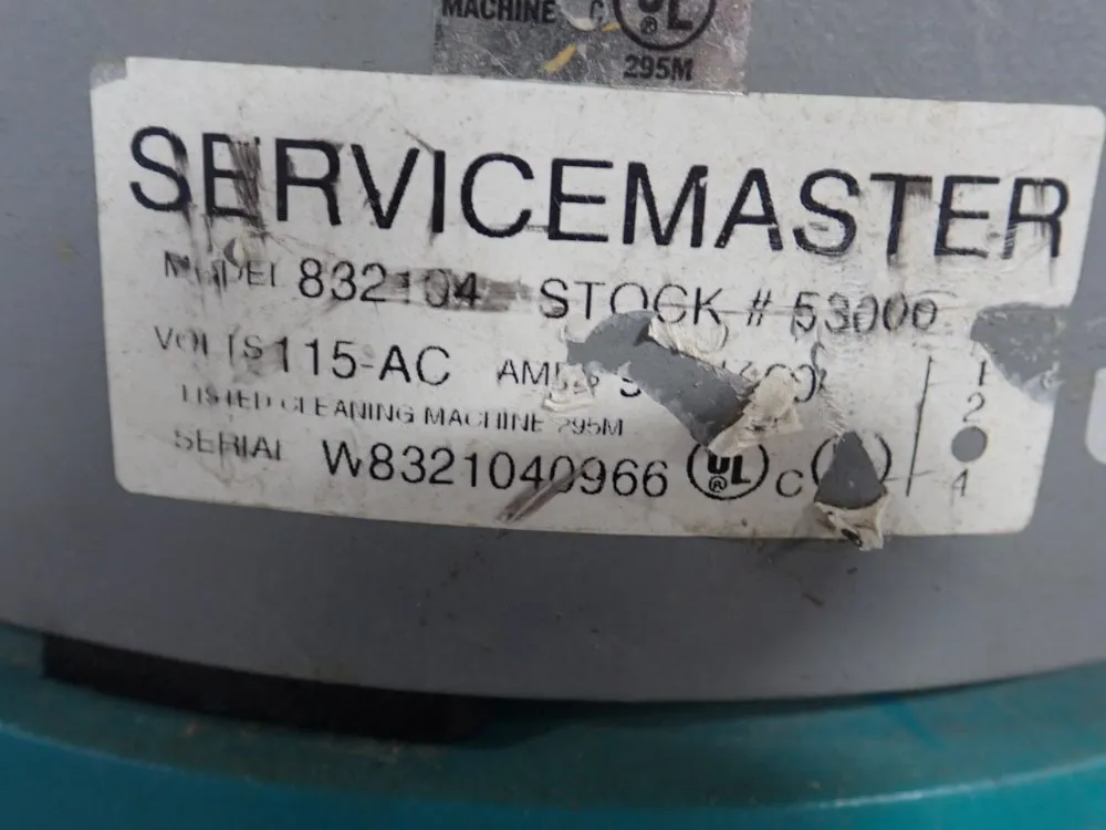 Servicemaster Wet / Dry Vacuum