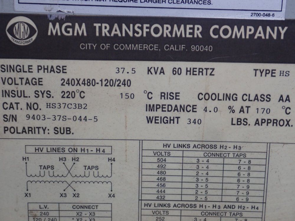 Mgm Transformer Transformer