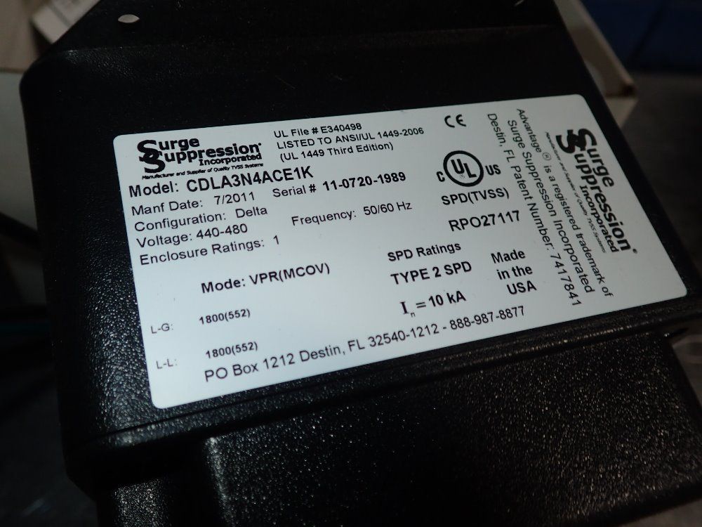 Surge Suppression Systems Surge Suppressor