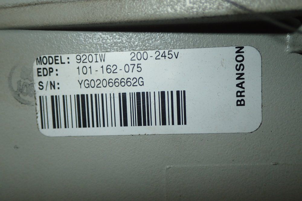 Branson 920 Iw+ Ultrasonic Welder - 920 Iw+