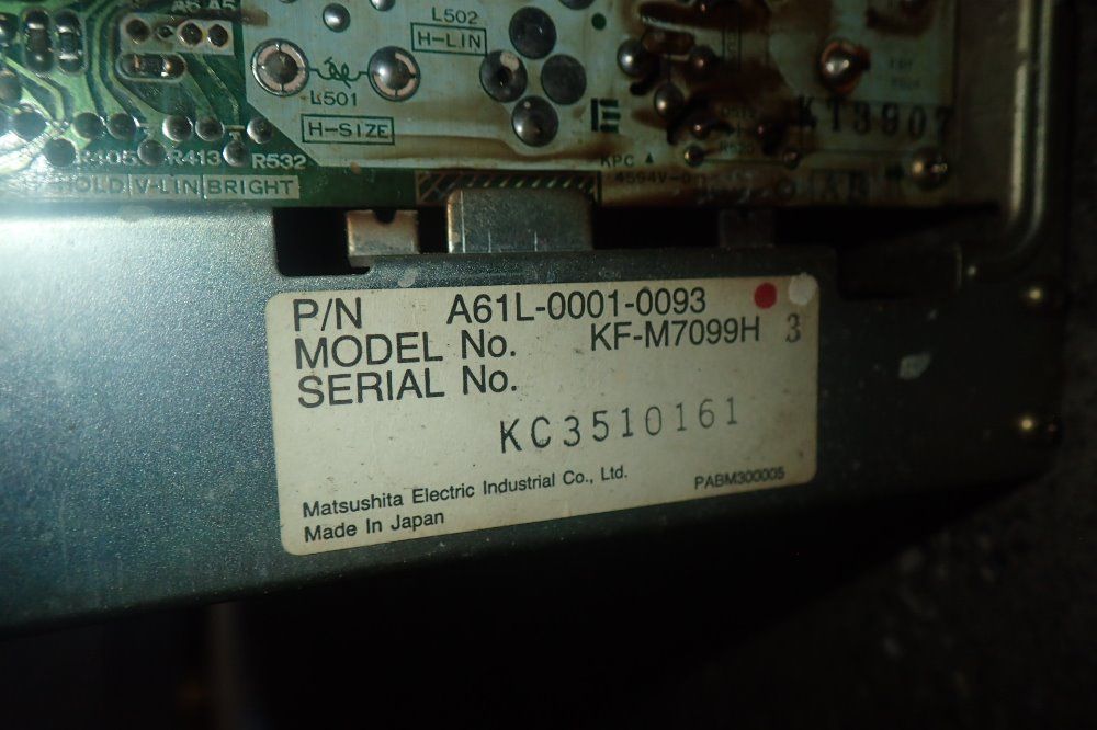 General Electric/ Fanuc Display