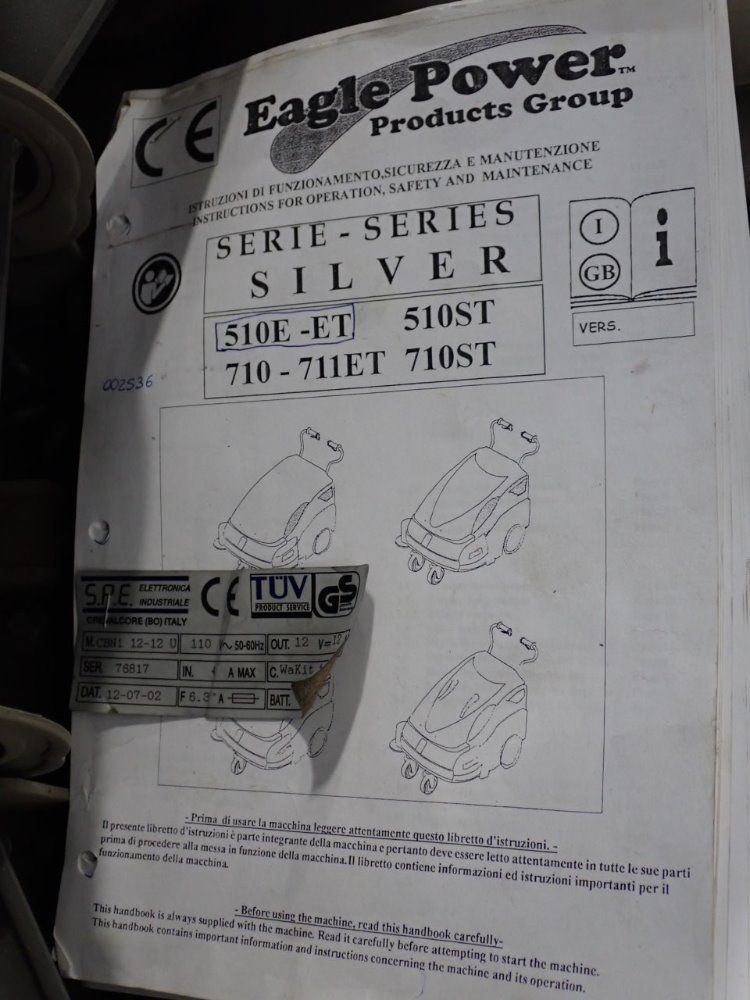 Eagle Power Floor Scrubber