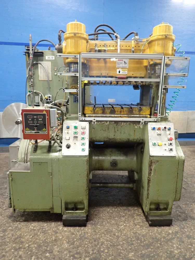 Bruderer 24" X 30" Bed, 60 Ton Bsta 60h 4-post Press - Bsta 60h