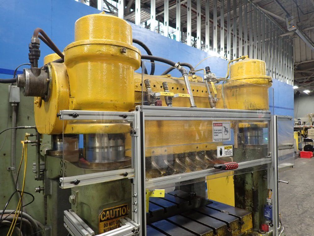 Bruderer 24" X 30" Bed, 60 Ton Bsta 60h 4-post Press - Bsta 60h