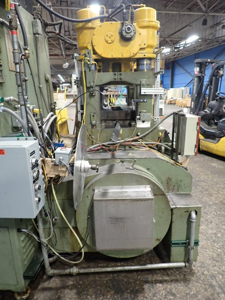 Bruderer 24" X 30" Bed, 60 Ton Bsta 60h 4-post Press - Bsta 60h