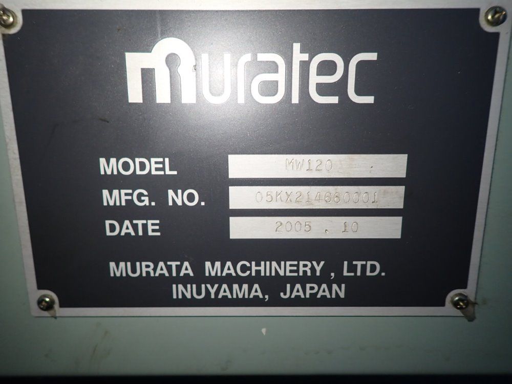 Muratec Mw120 Dual-spindle Cnc Lathe - Mw120