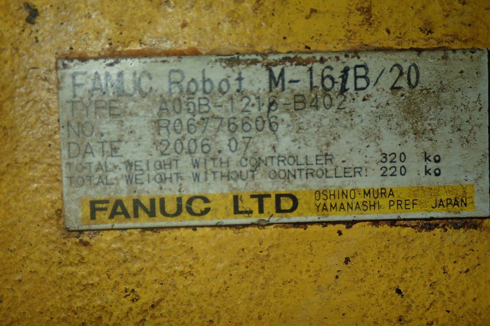 Fanuc M-16ib/20 Robot - M-16ib/20