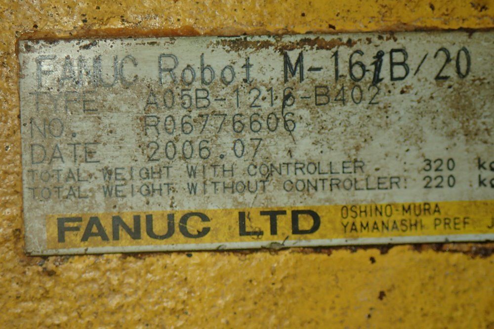 Fanuc M-16ib/20 Robot - M-16ib/20