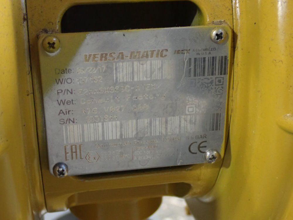 Versa-matic Diaphragm Pump