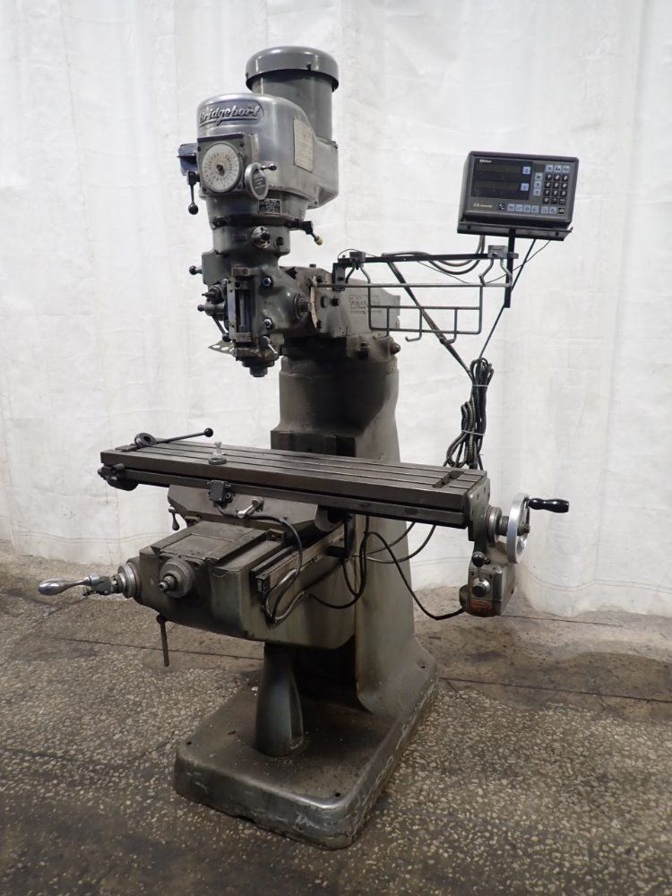 Bridgeport 9" X 42" Vertical Mill
