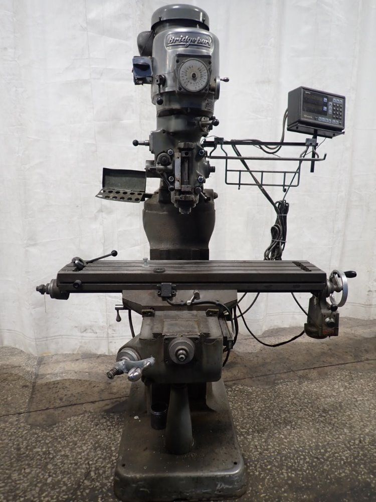 Bridgeport 9" X 42" Vertical Mill