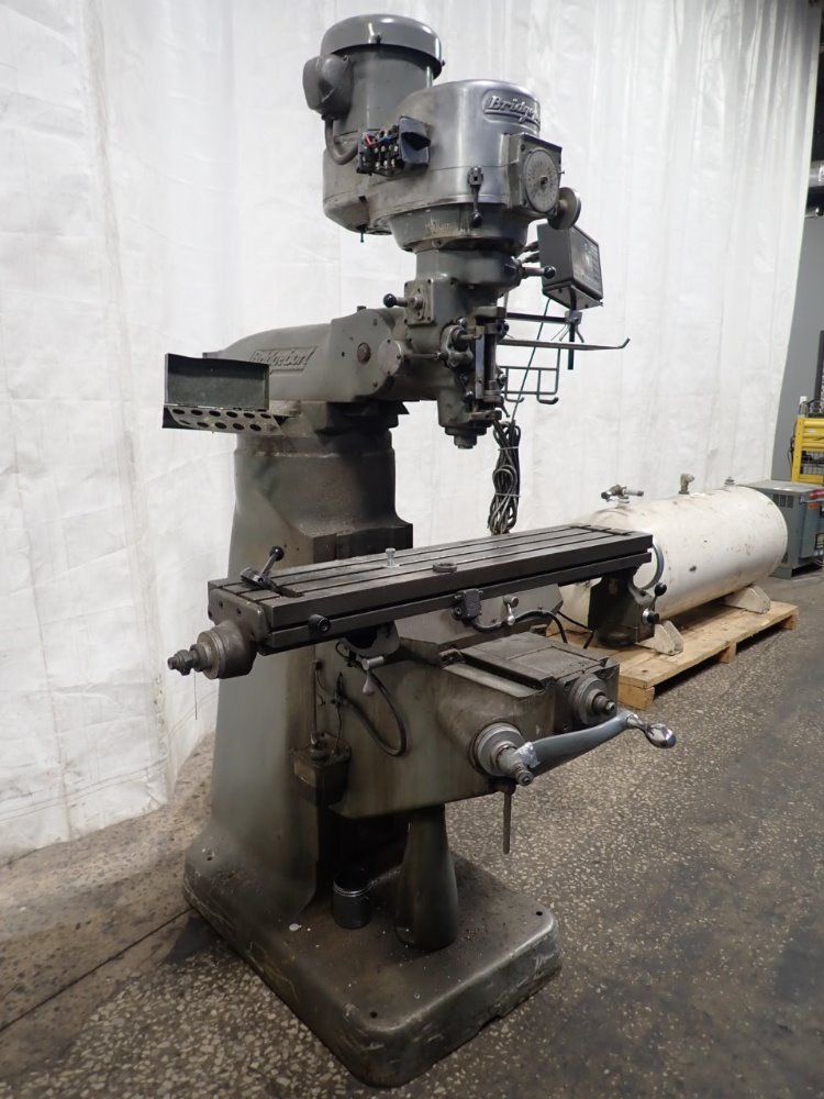 Bridgeport 9" X 42" Vertical Mill