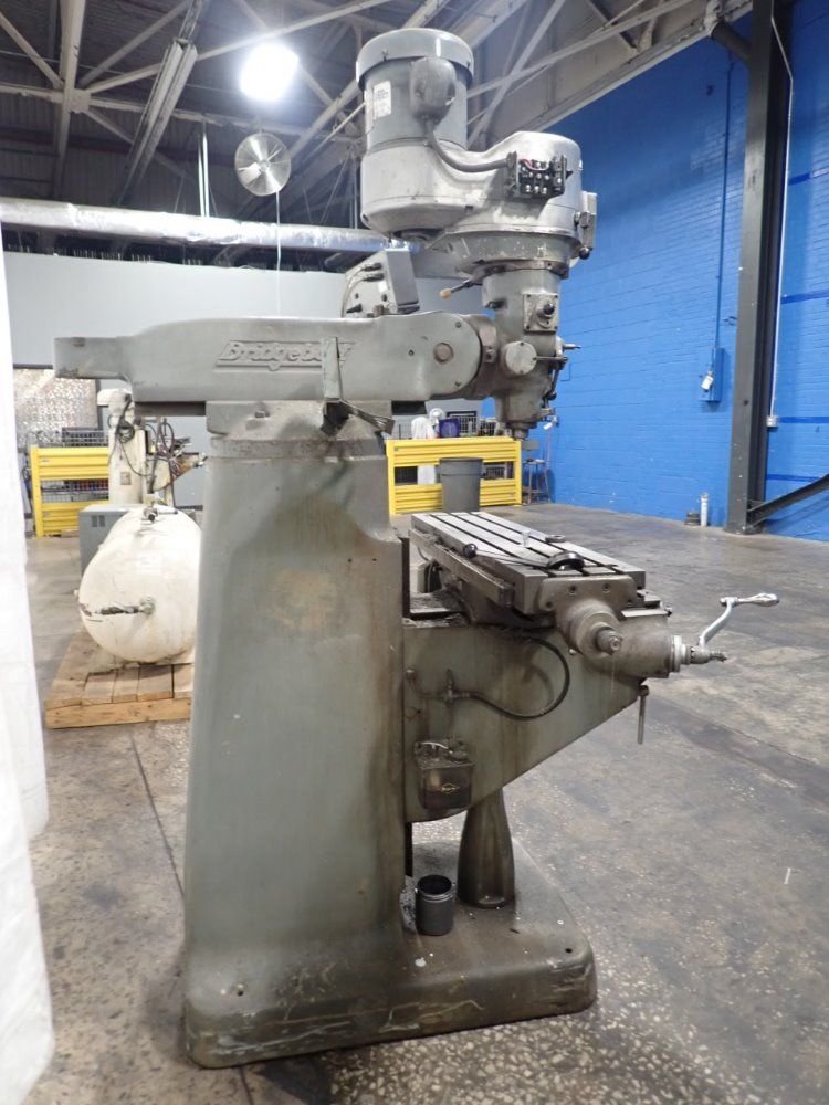 Bridgeport 9" X 42" Vertical Mill