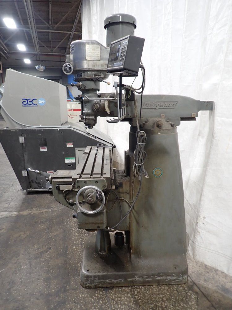Bridgeport 9" X 42" Vertical Mill