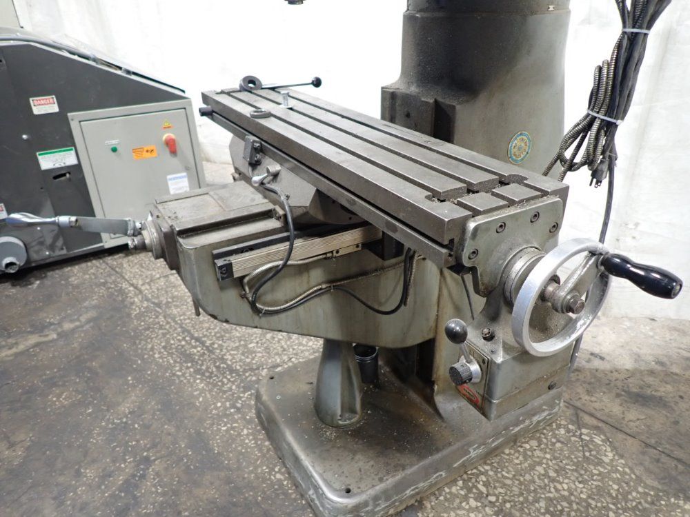 Bridgeport 9" X 42" Vertical Mill