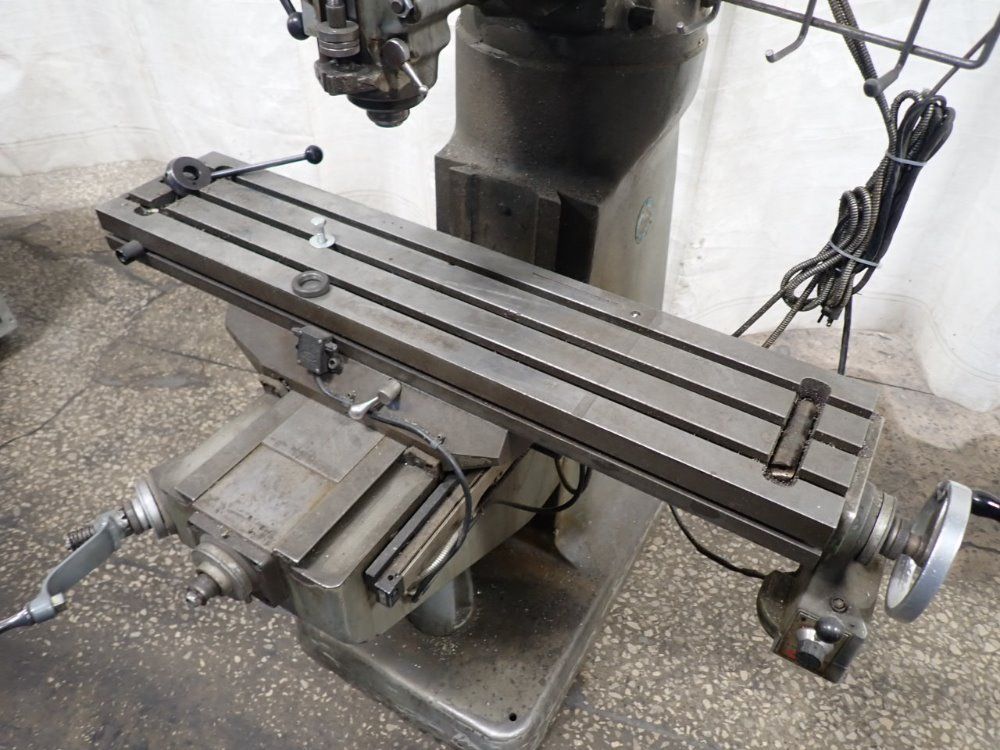 Bridgeport 9" X 42" Vertical Mill