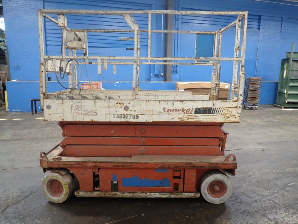 Snorkel 850# / 25' Sl-25 Platform Scissor Lift - Sl-25