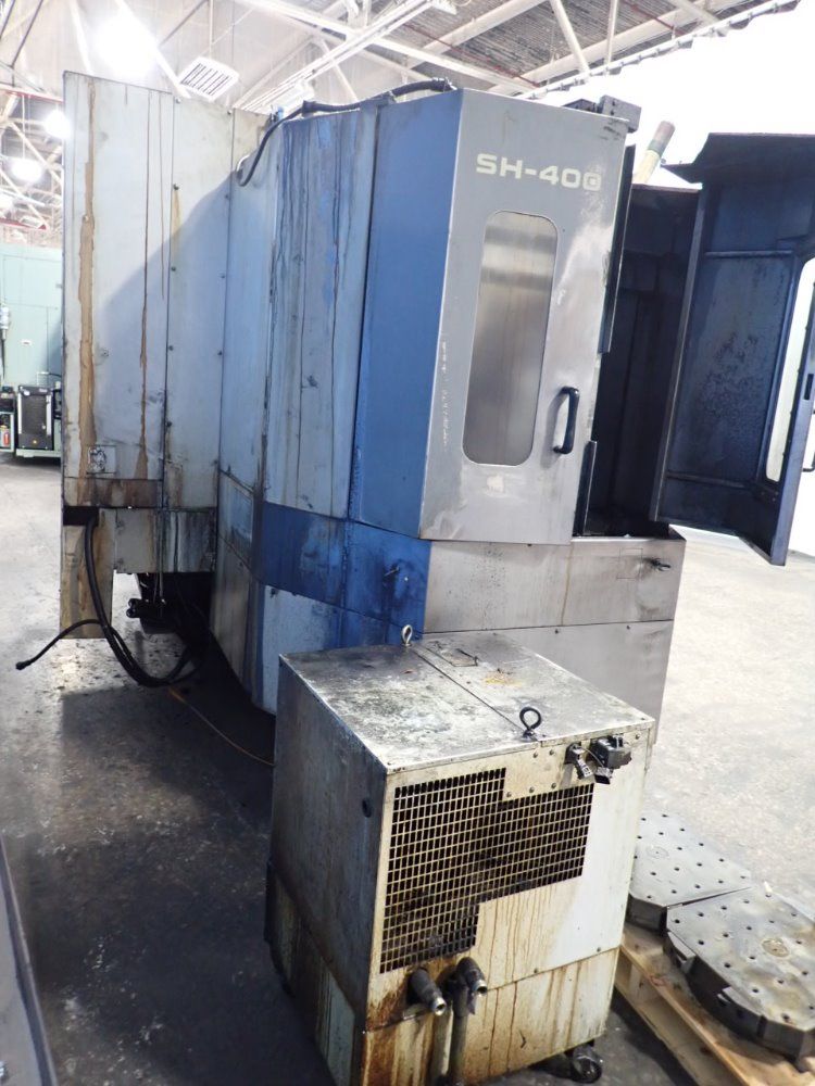 Mori-seiki 15 3/4" X 15 3/4" Sh-400 Cnc Hmc - Sh-400