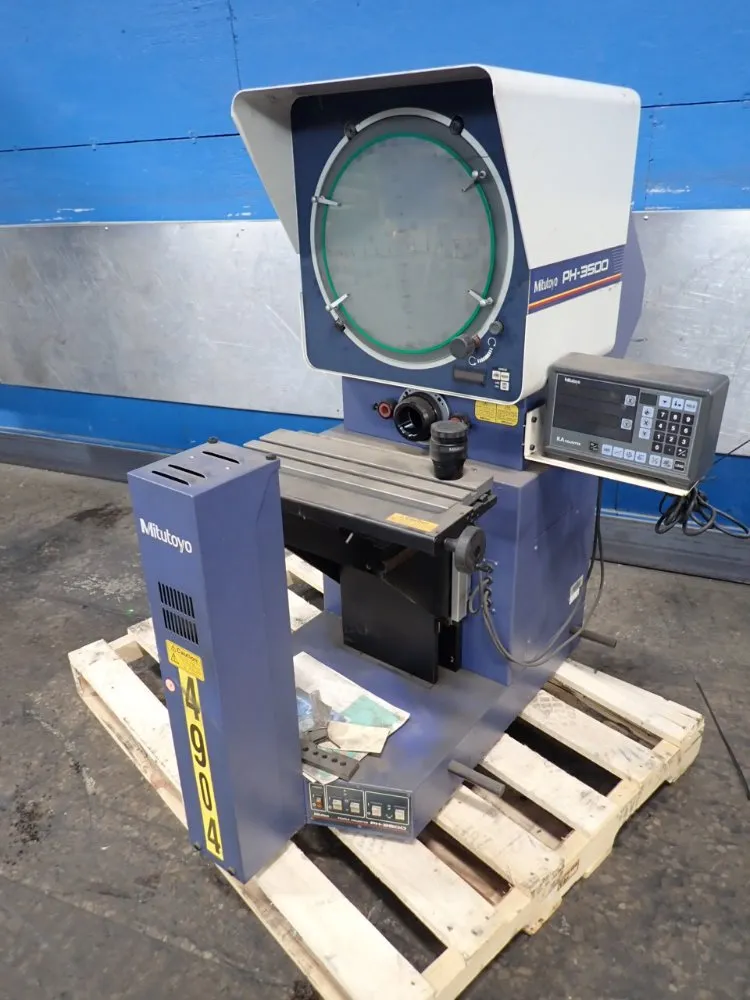 Mitutoyo 14" Screen Ph-3500 Optical Comparator - Ph-3500