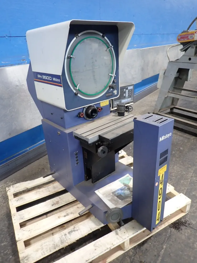 Mitutoyo 14" Screen Ph-3500 Optical Comparator - Ph-3500