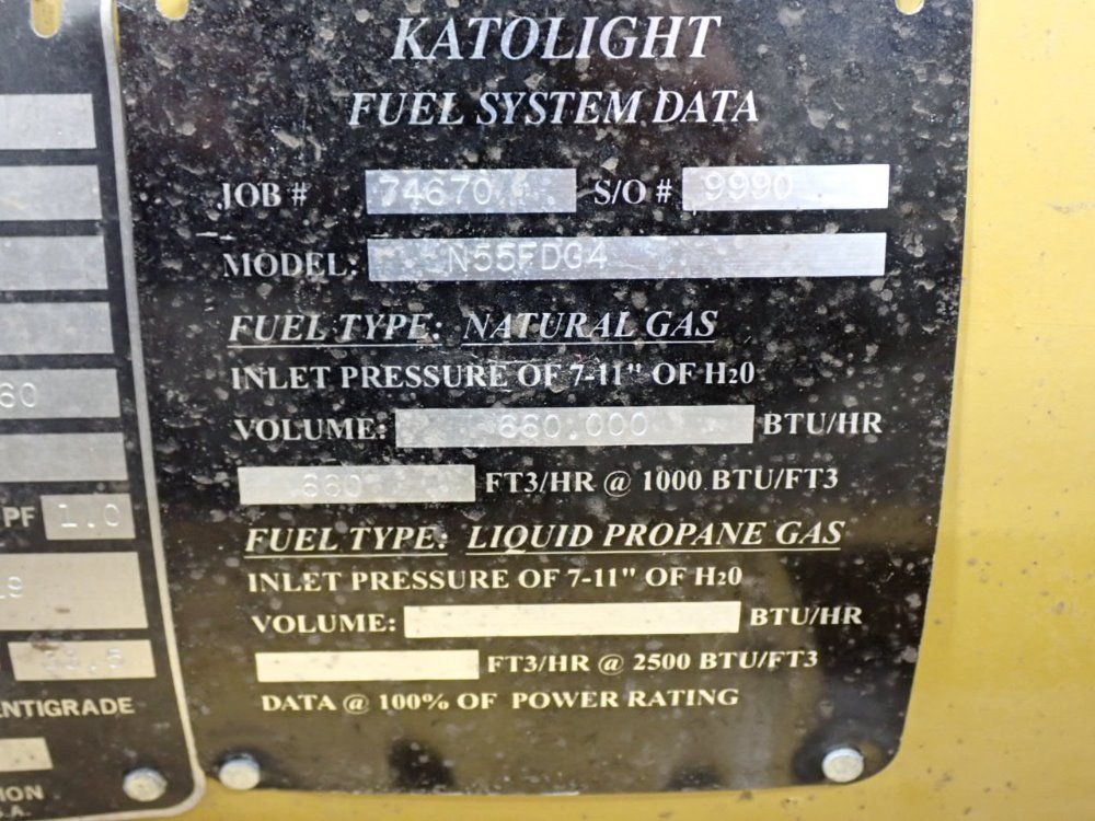 Katolight Natural Gas / Propane Generator