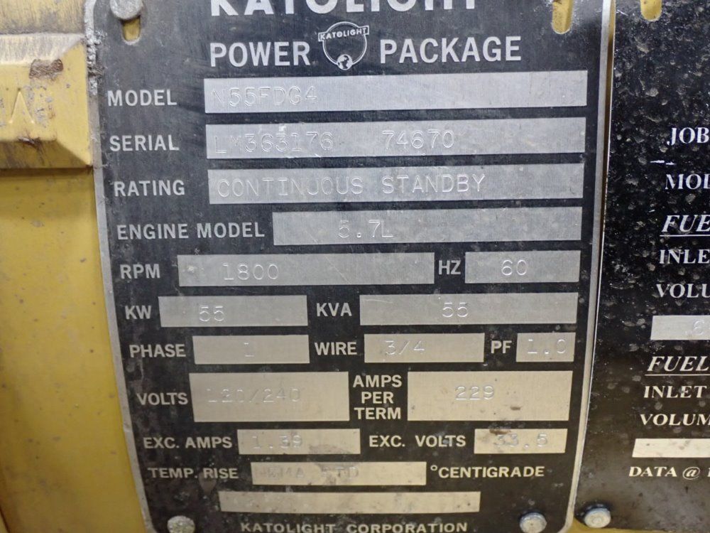 Katolight Natural Gas / Propane Generator