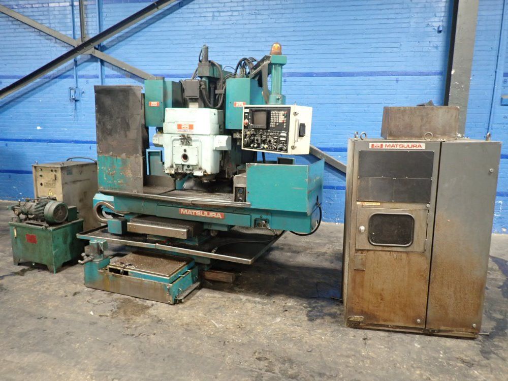 Matsuura 16" X 45" Dual-spindle Cnc Vertical Mill - Mc 760 Vdc