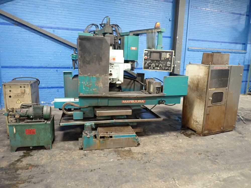 Matsuura 16" X 45" Dual-spindle Cnc Vertical Mill - Mc 760 Vdc