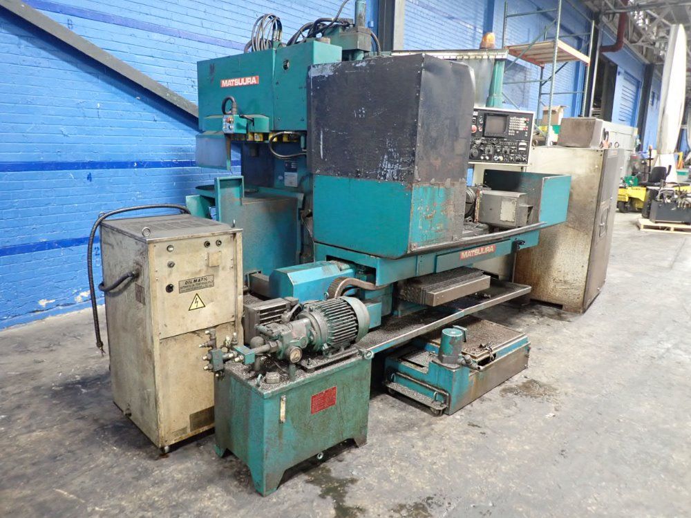 Matsuura 16" X 45" Dual-spindle Cnc Vertical Mill - Mc 760 Vdc