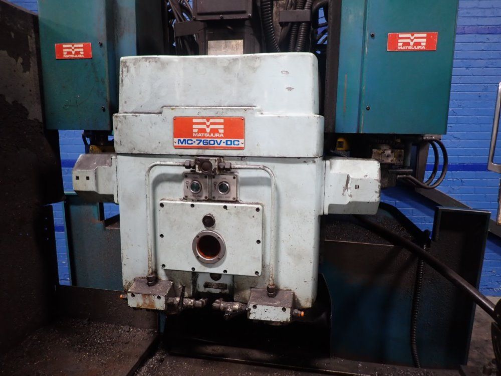 Matsuura 16" X 45" Dual-spindle Cnc Vertical Mill - Mc 760 Vdc