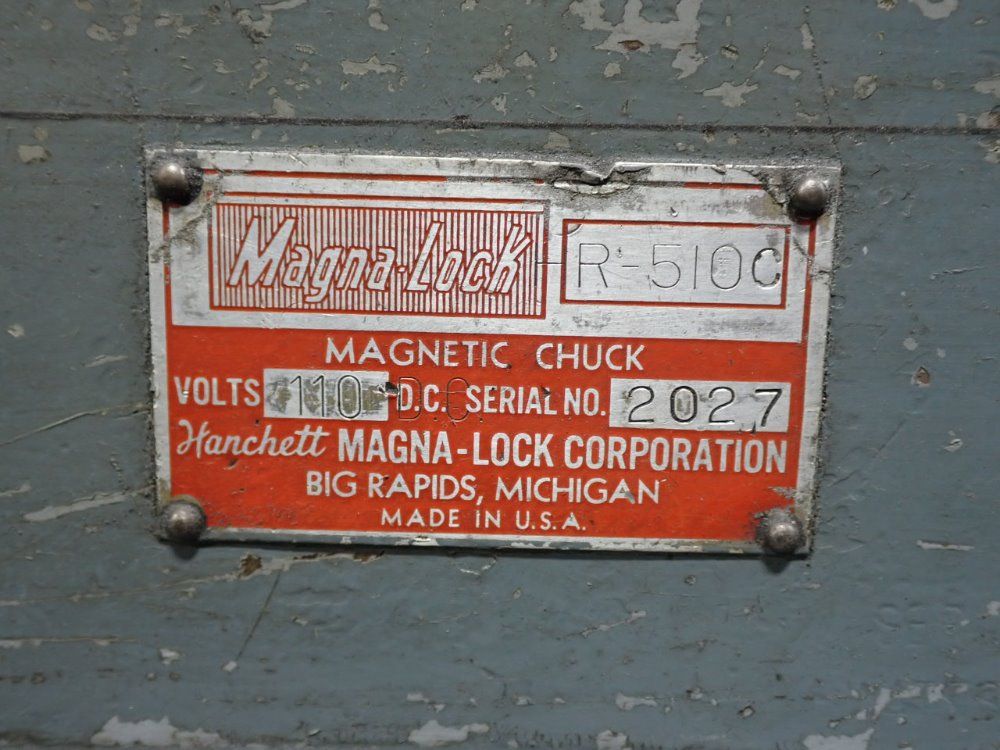 Boyar Schultz Surface Grinder