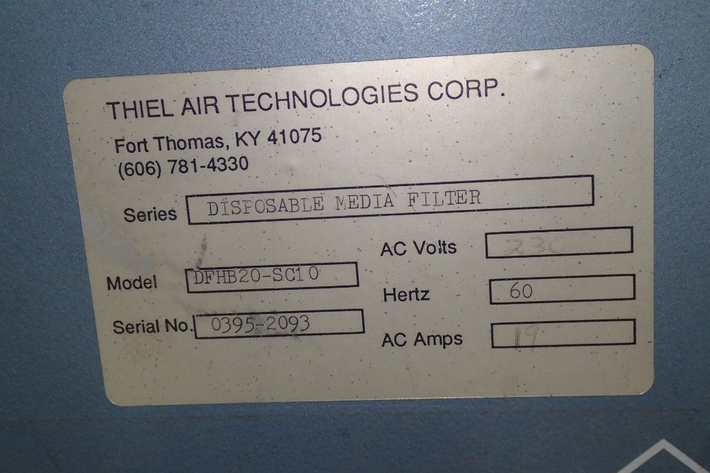 Thiel Dust Collector