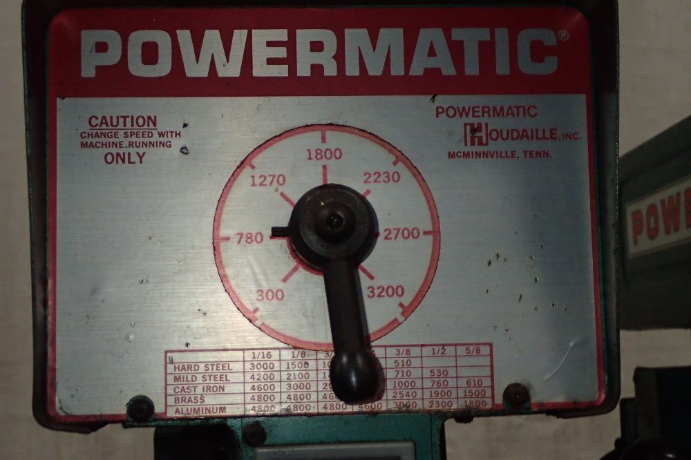 Powermatic Houdaille 4 Head Drill Press