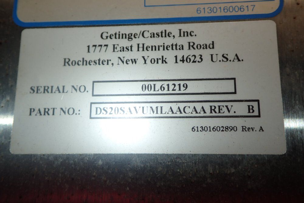 Getinge Castle Vacuum Steam Sterilizer