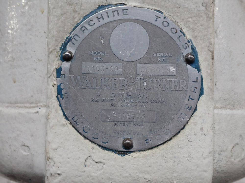 Walker-turner Drill Press