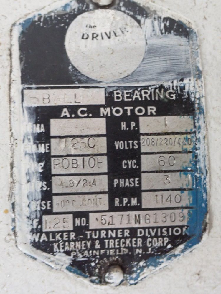 Walker-turner Drill Press