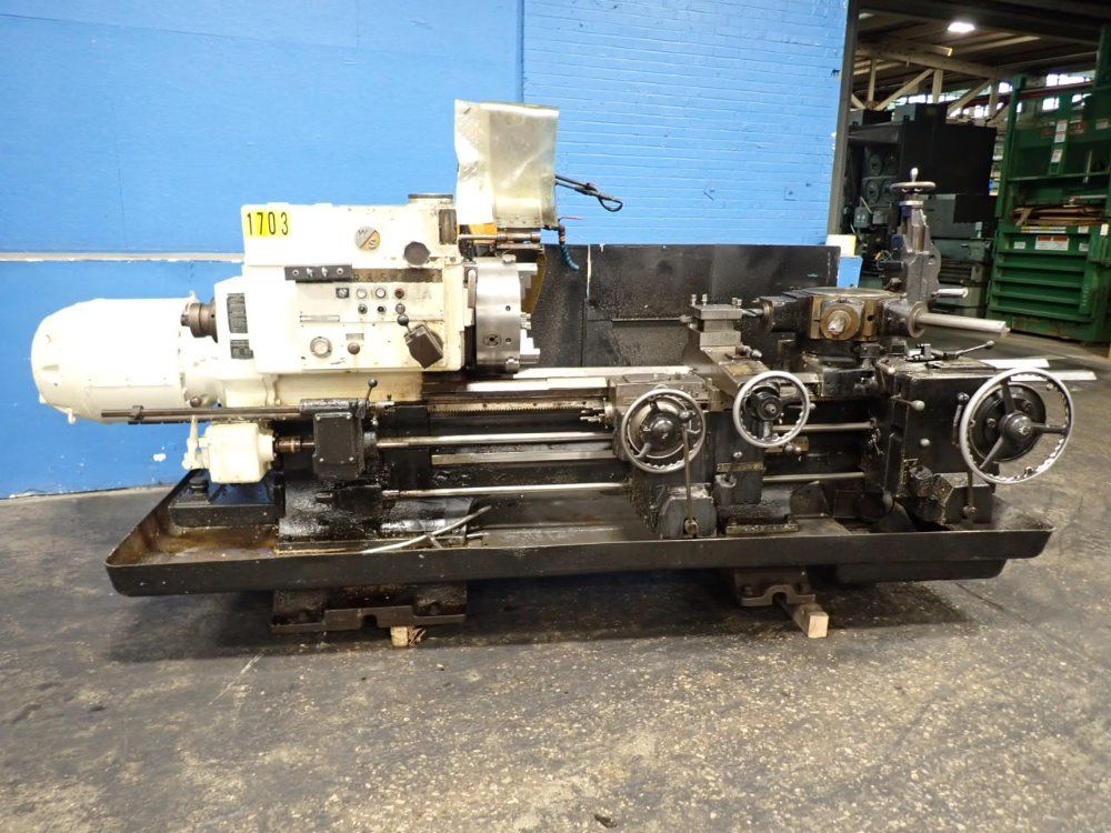 Warner & Swasey 20" X 72" 2a Turret Lathe - 2a