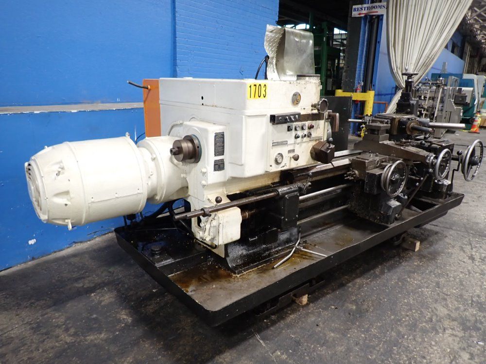 Warner & Swasey 20" X 72" 2a Turret Lathe - 2a