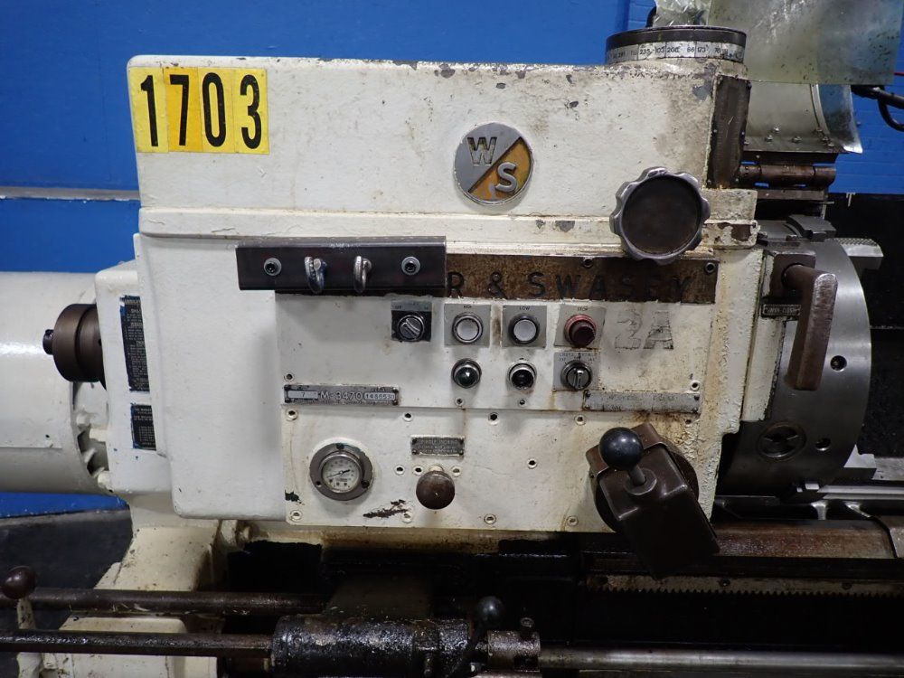 Warner & Swasey 20" X 72" 2a Turret Lathe - 2a