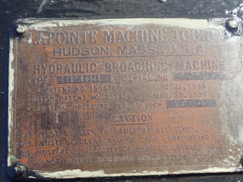 Lapointe Hp100 Broach - Hp100