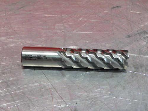 Widia-hanita Hanita 621w32089 Corner Chamfer End Mill, 6fl., 1-1/4 X 1-1/4 X 4 X 6-1/2 - 621w32089