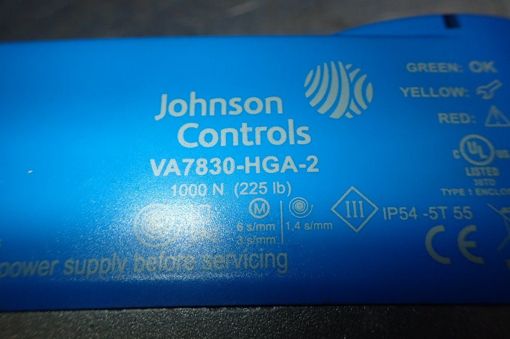 Johnson Controls Valve Actuator
