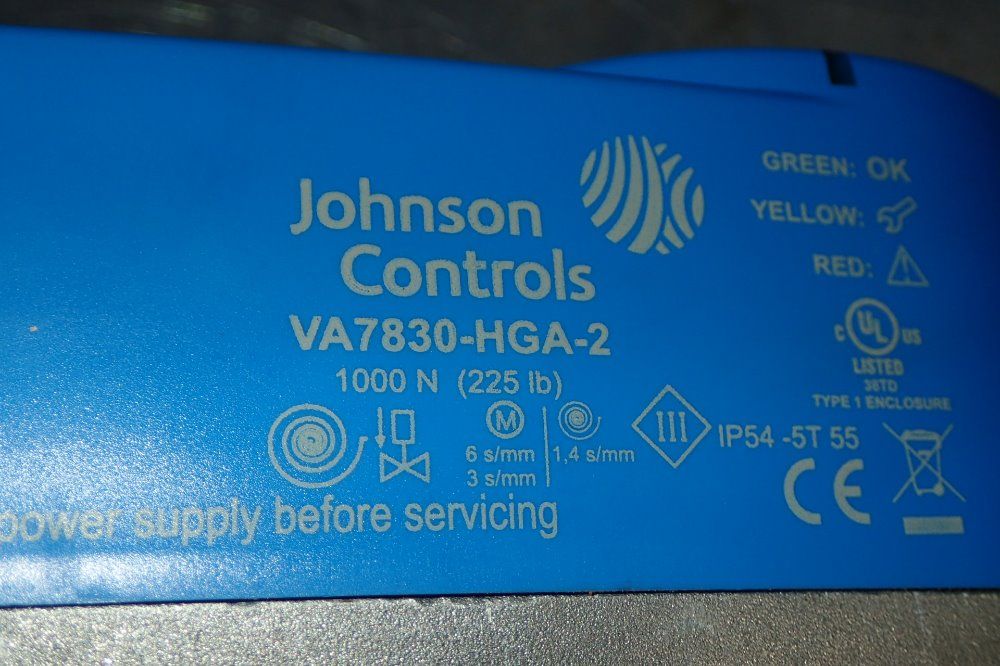 Johnson Controls Valve Actuator