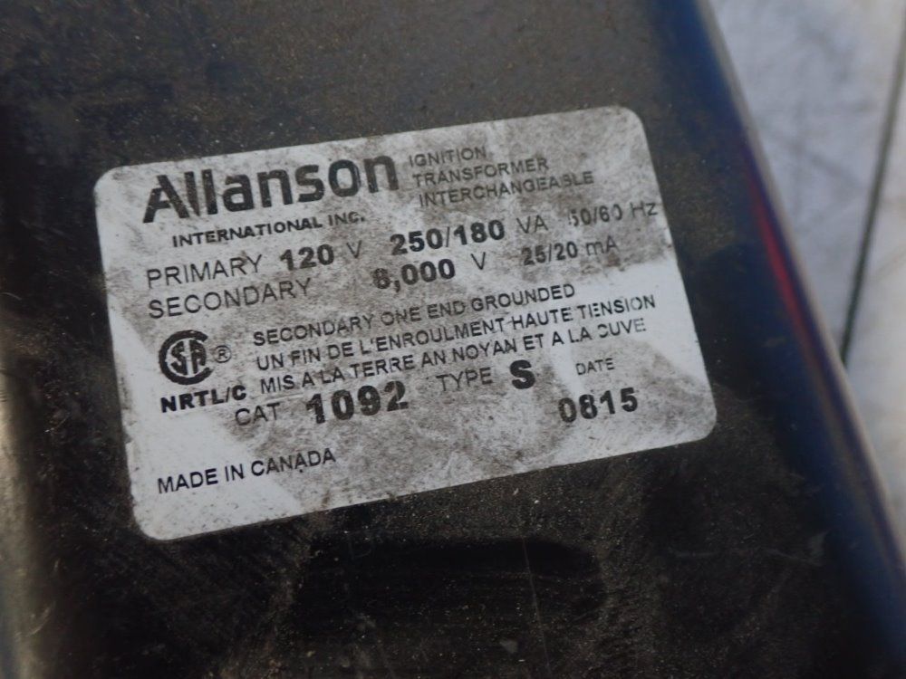 Allanson Ignition Transformer
