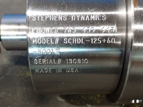 Stephens Dynamics Rotary Hydraulic Cylinder