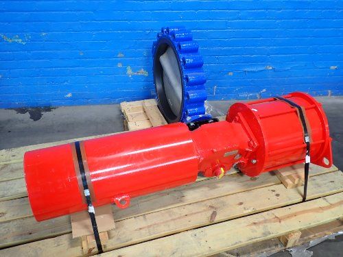 Abz Valve & Controls 20" Actuator Butterfly Valve