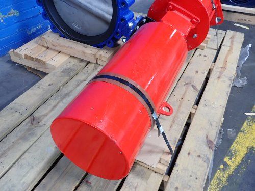 Abz Valve & Controls 20" Actuator Butterfly Valve